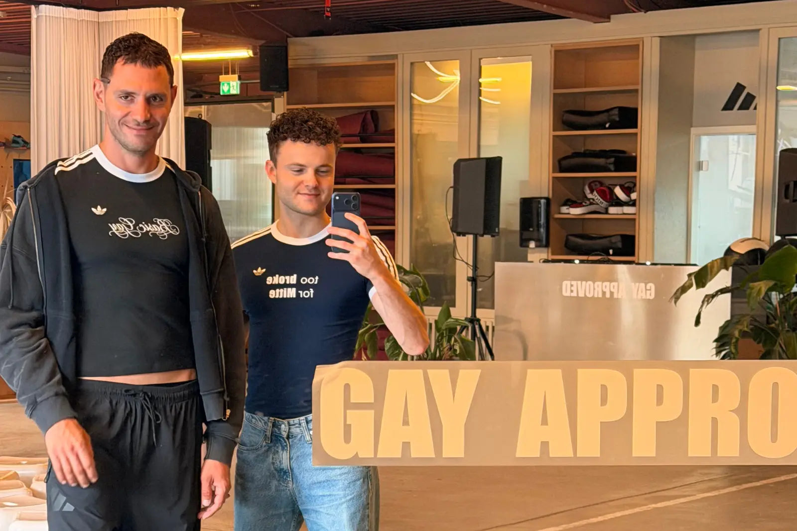 Gay Approved und einmal durchgetestet: Zu Gast bei Dan Garten und adidas